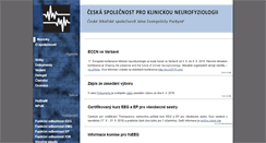 Desktop Screenshot of neurofyziologie.cz